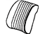 Toyota 71073-20390-01 Cover, Front Seat Back, Passenger Side(For Separate Type)