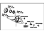 Toyota 62952-29065 Louver Assembly, Roof Side Vent, Driver Side