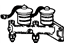 Toyota 47201-20130 Cylinder Assembly, Master, W/O Booster