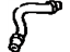 Toyota 90947-02340 Hose, Flexible(For Rear Brake Tube)