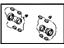 Toyota 04479-30090 Caliper Overhaul Kit, Rear