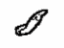 Toyota 53866-22020 Seal, Front Fender To Cowl Side, Passenger Side