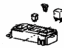 Toyota 82660-22240 Block Assembly, Relay, Engine Room