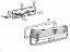 Toyota 81550-22660 Tail Lamp Assembly, Passenger Side