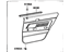 Toyota 67630-2A030-03 Board Sub-Assembly, Rear Door Trim, Passenger Side