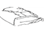 Toyota 71511-02671 Seat Cushion Pad, Passenger Side