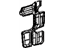 Toyota 53293-02140 Air Deflector, Passenger Side