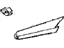 Toyota 55012-02010-B1 Center Molding, Blue, Driver Side