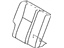 Toyota 71077-02U91-A3 Cover, Rear Seat Back, Passenger Side (For Separate Type)