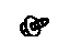 Toyota 90119-A0296 Bracket Bolt