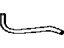 Toyota 90068-33104 Hose, Windshield Washer (From Motor To Joint), Rubber