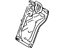 Toyota 71018-02330 Seat Back Frame, Driver Side