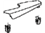 Toyota 74250-02140-C0 Armrest Assembly, Rear, Passenger Side