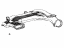 Toyota 55086-02430 Duct Sub-Assembly, Heater To Register
