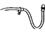 Toyota 90947-A2075 Flex Hose, Front Passenger Side