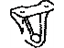 Toyota 51967-52030 Tow Hook, Rear