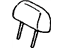Toyota 71940-52420-B0 Headrest Assembly, Rear Seat