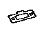 Toyota 76827-52010 Retainer, Back Door Garnish