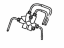 Toyota 47322-52200 Tube, Rear Brake