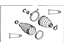 Toyota 04428-42100 Boot Kit, Front Drive Shaft, In & Outboard, Driver Side