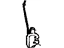 Toyota 72640-52050 Lock Assembly, Rear Seat Back, Driver Side