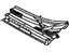 Toyota 55709-12040 Cowl Grille, Driver Side