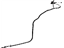 Toyota 69180-08050 Control Cable