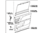 Toyota 67690-08200-B0 Board Sub-Assembly, Rear Door Trim, Driver Side