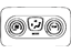 Toyota 55900-08190-B0 Heater Control, Gray, Rear