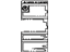 Toyota 74528-08051 Caution Label