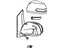 Toyota 87910-08090-A0 Mirror Assembly, Outer Rear View, Passenger Side, White