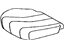 Toyota 71072-08130-B0 Cushion Cover, Gray, Driver Side