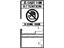Toyota 74541-08051 Plate, Body Caution