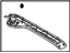 Toyota 63381-08050-B0 Rear Header Trim, Gray