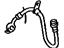 Toyota 90947-A2096 Flex Hose, Front Passenger Side