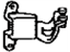 Toyota 68390-08040 Hinge Assembly, Slide Door, Center Driver Side