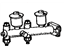 Toyota 47201-12200 Cylinder Assembly, Master, W/O Booster