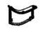 Toyota 64746-12010-01 Cover, Service Hole(For Lower Back Panel Cover), Rear