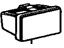 Toyota 74130-12040-04 Receptacle Assembly, Rear Ash