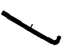 Toyota 62313-20040-01 Moulding, Front Door Opening Trim, Passenger Side