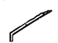 Toyota 62211-13011-05 Garnish, Front Pillar, Passenger Side