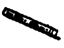 Toyota 61232-12090 Rail Sub-Assembly, Roof Side, Inner Driver Side