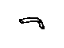 Toyota 75554-04010 Moulding, Roof Drip Side Finish, Rear Driver Side