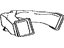 Toyota 55843-04070 Side Duct, Upper Driver Side