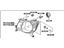 Toyota 81110-04162 Headlamp Assembly, Passenger Side