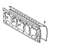 Toyota 65701-04021 Gate Sub-Assembly, Rear Body Tail