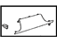 Toyota 55012-04010-C0 Center Molding, Black