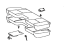 Toyota 71001-04610-B0 Cushion Assembly, Seat