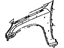 Toyota 53801-04070 Fender Sub-Assembly, Front Passenger Side