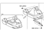 Toyota 58802-04152-B1 Console, Front